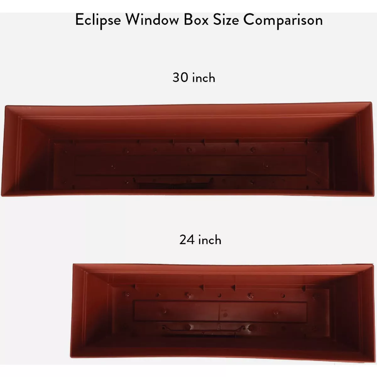 HC Companies Eclipse 30 In. Clay Window Box - photo 4