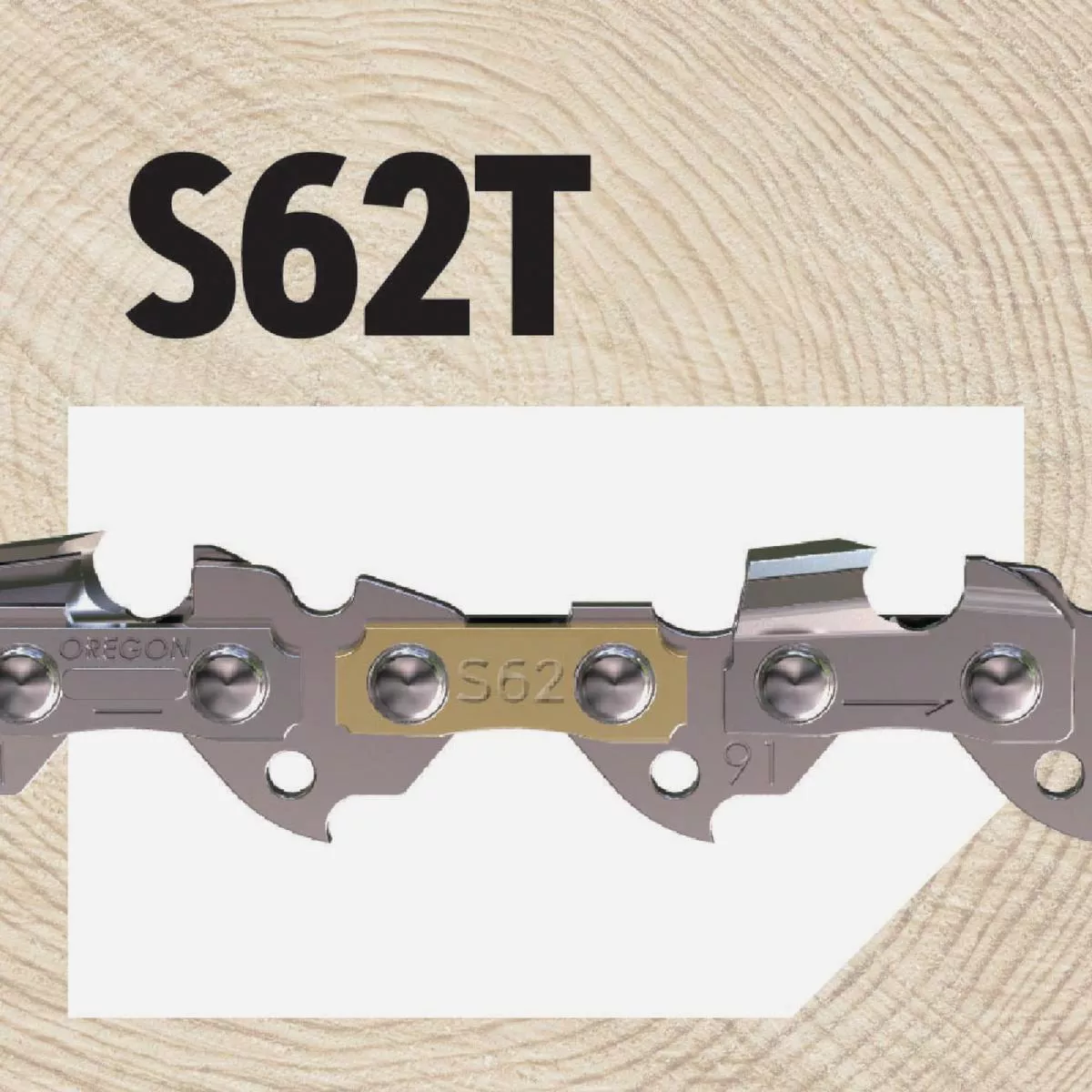 Oregon S62T AdvanceCut Chainsaw Chains 2-Pack, for 18 In. Bar - 62 Drive Links - fits Husqvarna, Echo, Poulan, Craftsman, Echo and more - photo 4