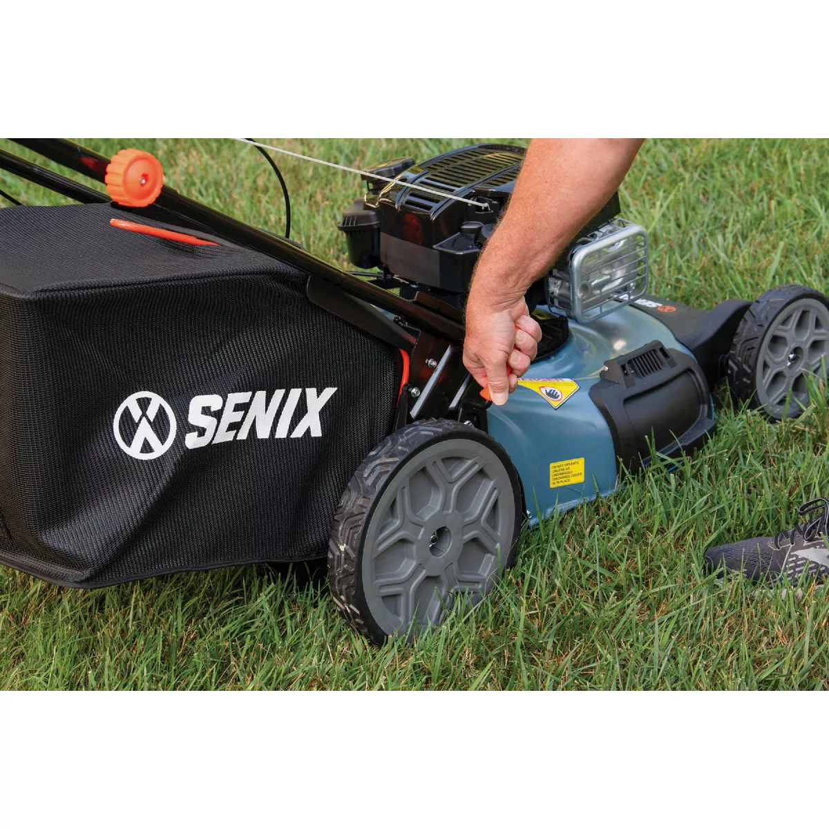 Senix 22 In. 163cc 4-Cycle 3-In-1 Self-Propelled Gas Mower | Do it