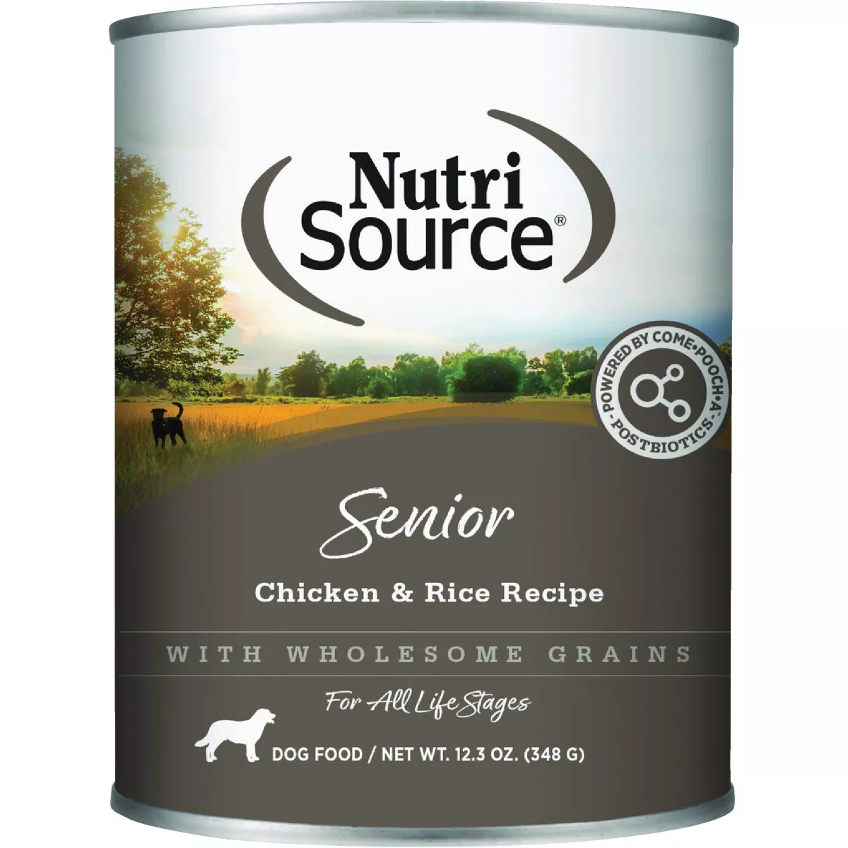 NutriSource 12.3 Oz. Senior Recipe Grain Free Wet Dog Food