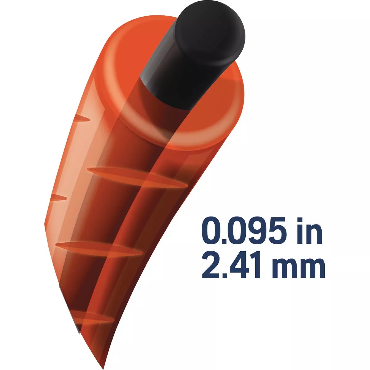 Husqvarna TitaniumX Pro Trimmer Line 0.095 In. Gauge Orange 200 Ft. 1 Lb. Donut Trimmer Line - photo 3