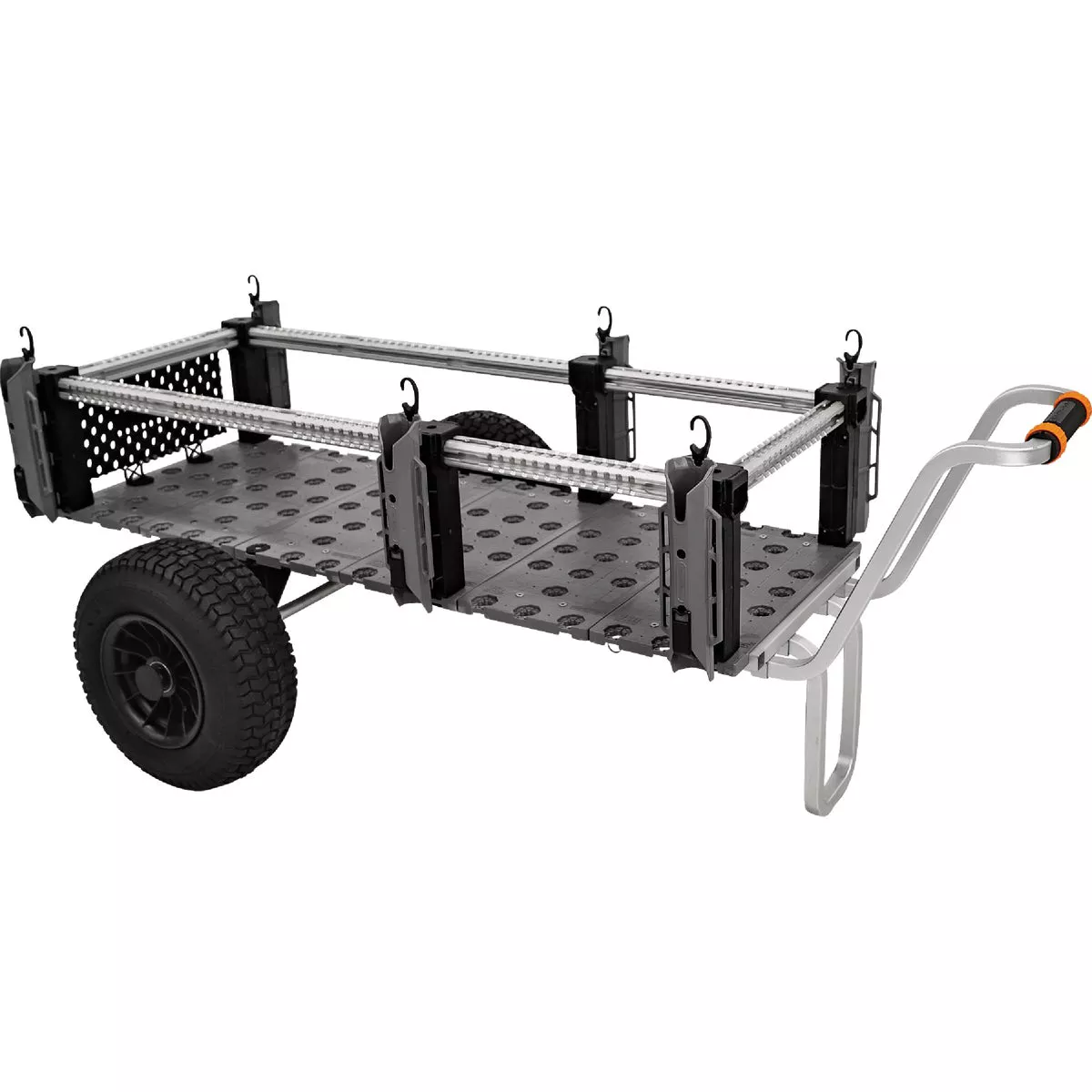 YakAttack SandRig 20 In. x 54 In. Surf Cart with 16 In. Rubber Tires