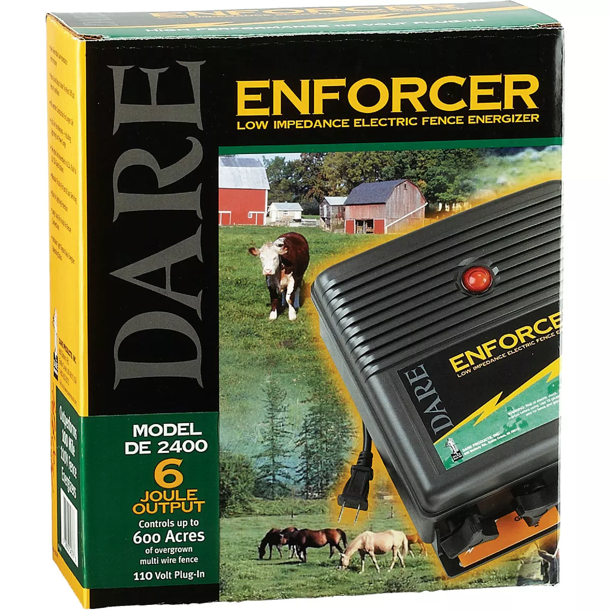 Dare Enforcer 600-Acre Electric Fence Charger - photo 2