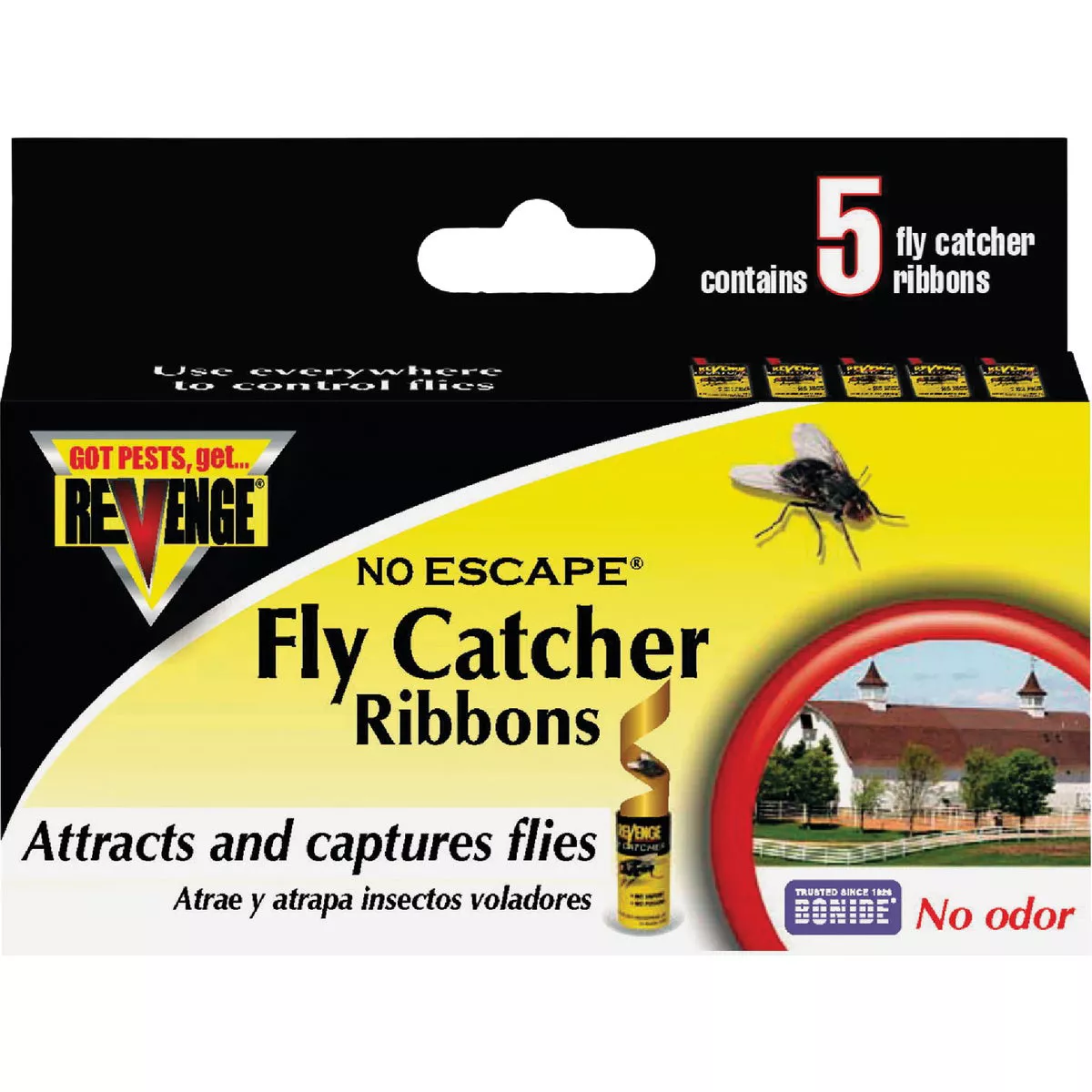 Bonide No Escape Fly Ribbon (5-Pack)