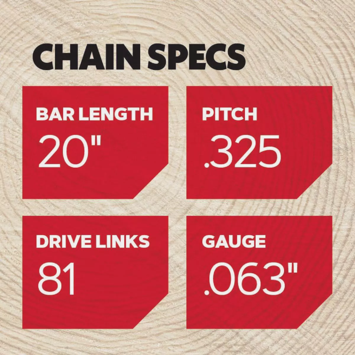 Oregon ControlCut 20 In. 81-Link Chainsaw Chain - photo 5