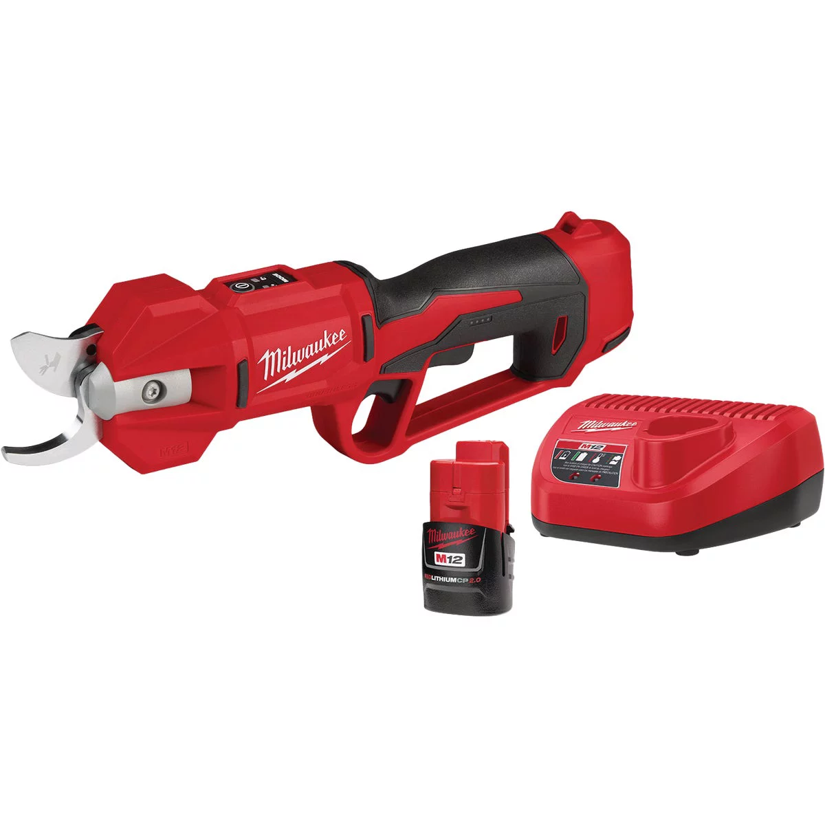 Milwaukee M12 Brushless Pruning Shears Kit