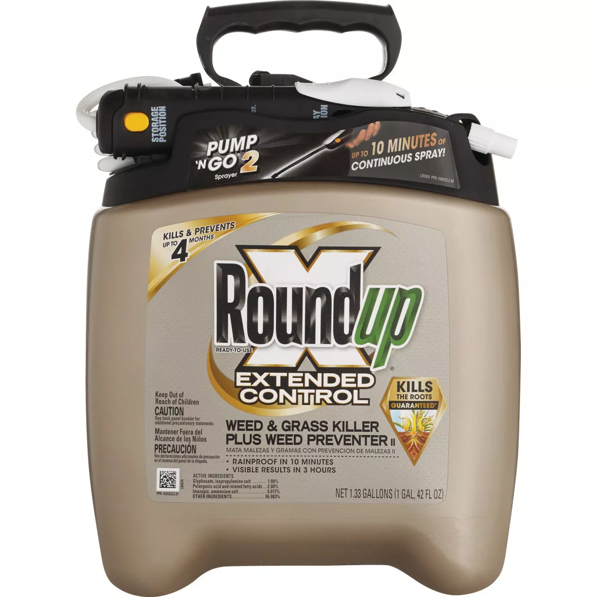 Roundup Extended Control Pump 'N Go 1.33 Gal. Ready-To-Use Wand Sprayer Weed & Grass Killer Plus Weed Preventer II - photo 5