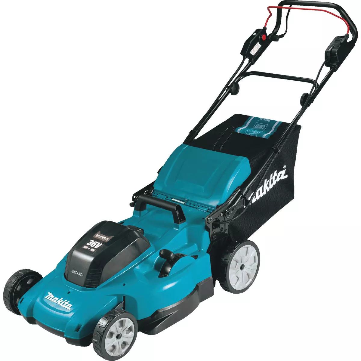 Makita 36V (18V X2) LXT 21 In. Self-Propelled Lawn Mower Kit with (4) 5.0 Ah Batteries - photo 2