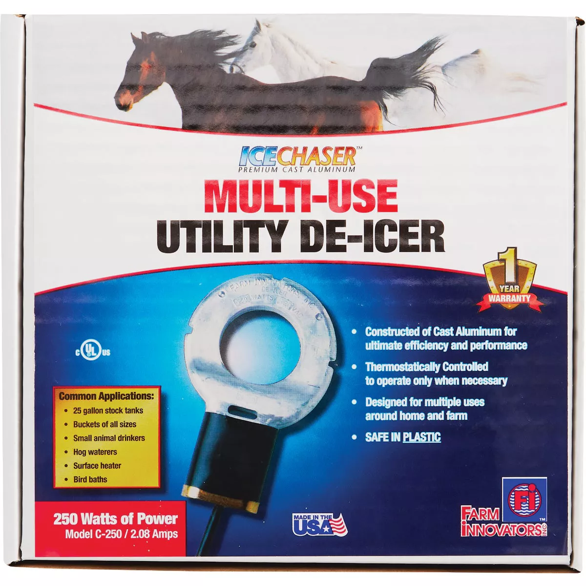 Farm Innovators Ice Chaser 250W Sinking Multi-Use Utility De-Icer - photo 2