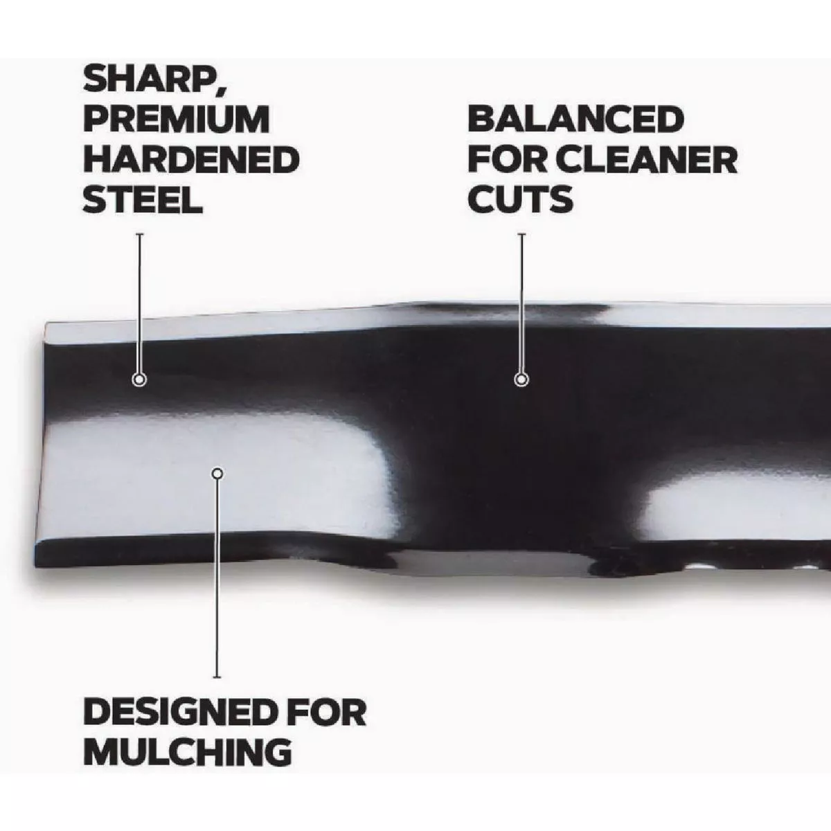Oregon 42 In. Deck Riding Lawnmower Blade - Fits Husqvarna and Craftsman Riding Mower (2-Count) - photo 5