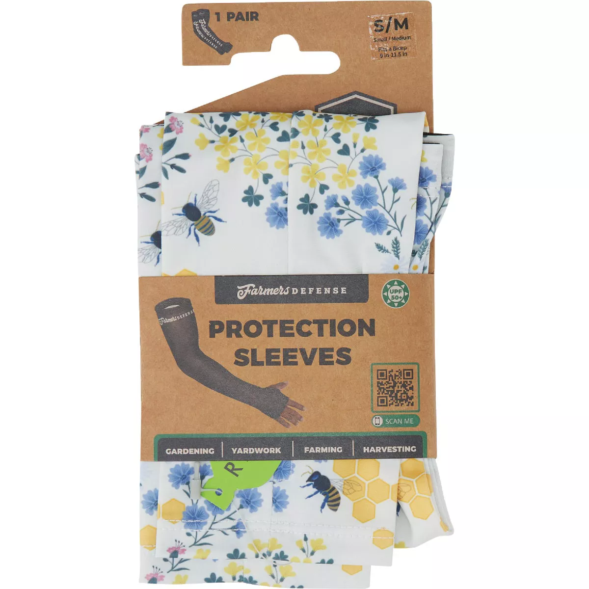 Farmers Defense Cream Save the Bees Protection Sleeves, Small/Medium - photo 5