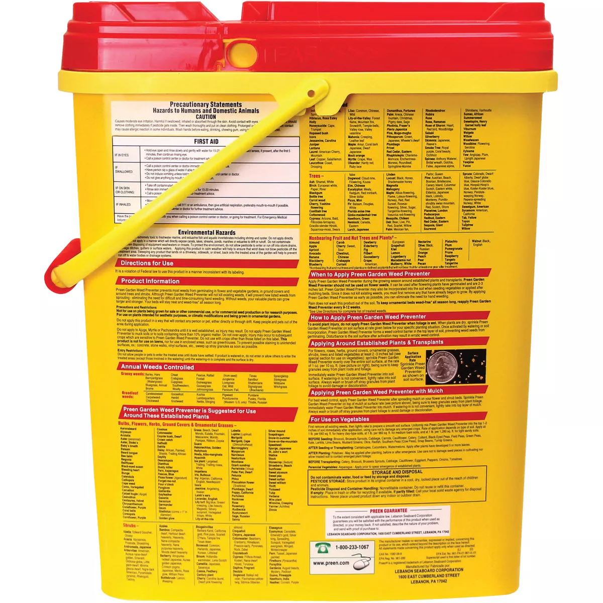 Preen 16 Lb. Ready To Use Granules Garden Weed Preventer - photo 2