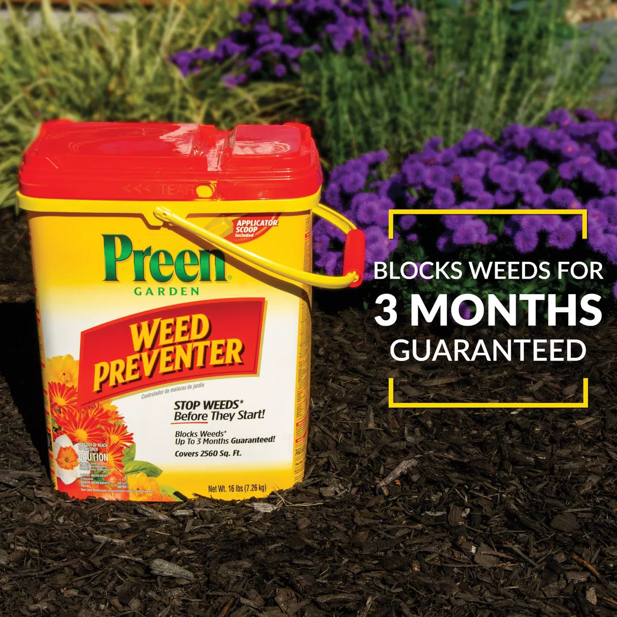 Preen 16 Lb. Ready To Use Granules Garden Weed Preventer - photo 7