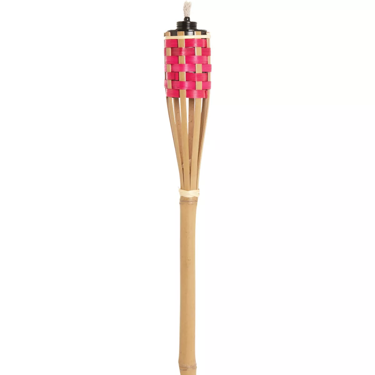 Outdoor Expressions 4 Ft. Assorted Color Bamboo Party Patio Torch - photo 8