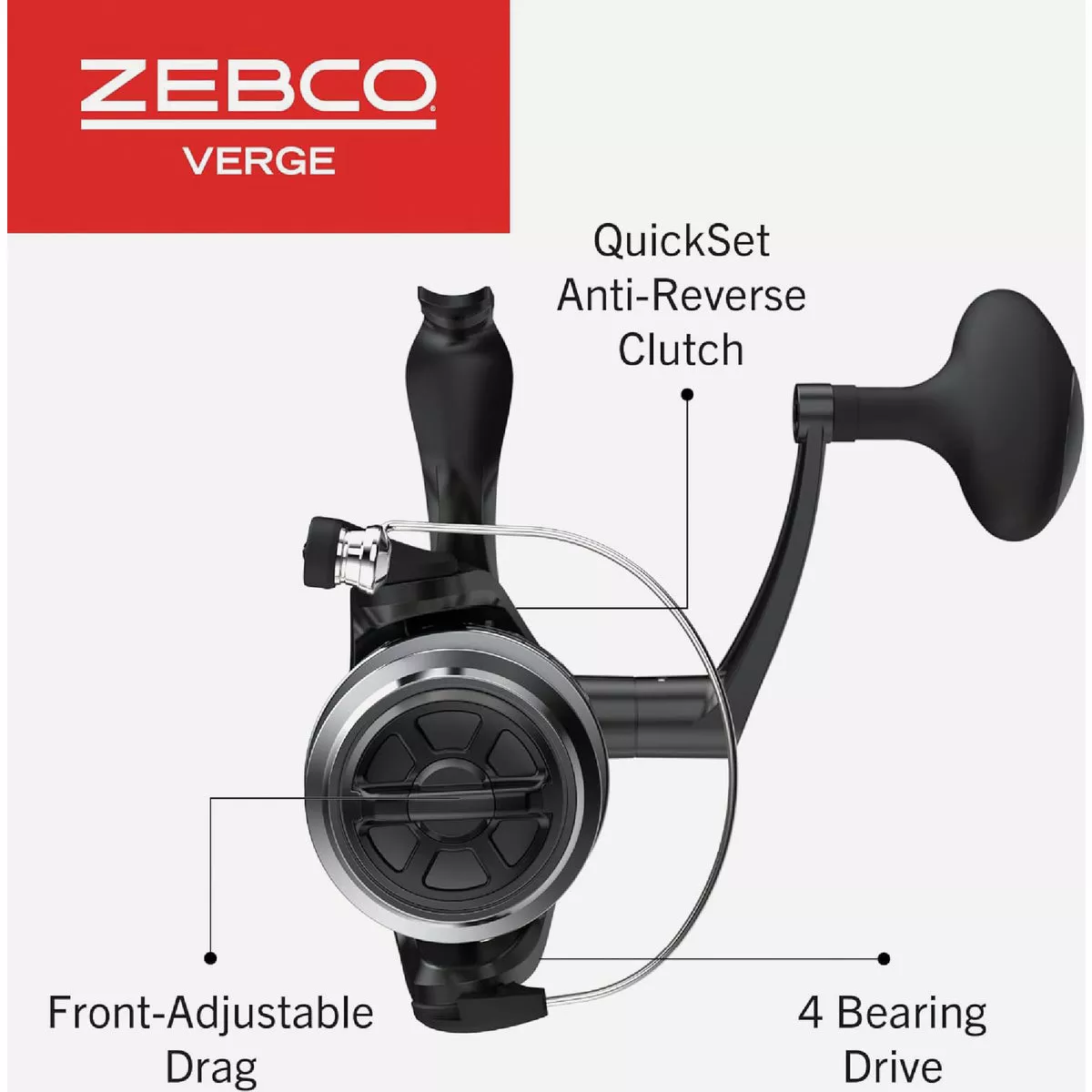 Zebco Verge 8 Ft. Graphite Fishing Rod & Spining Reel - photo 8