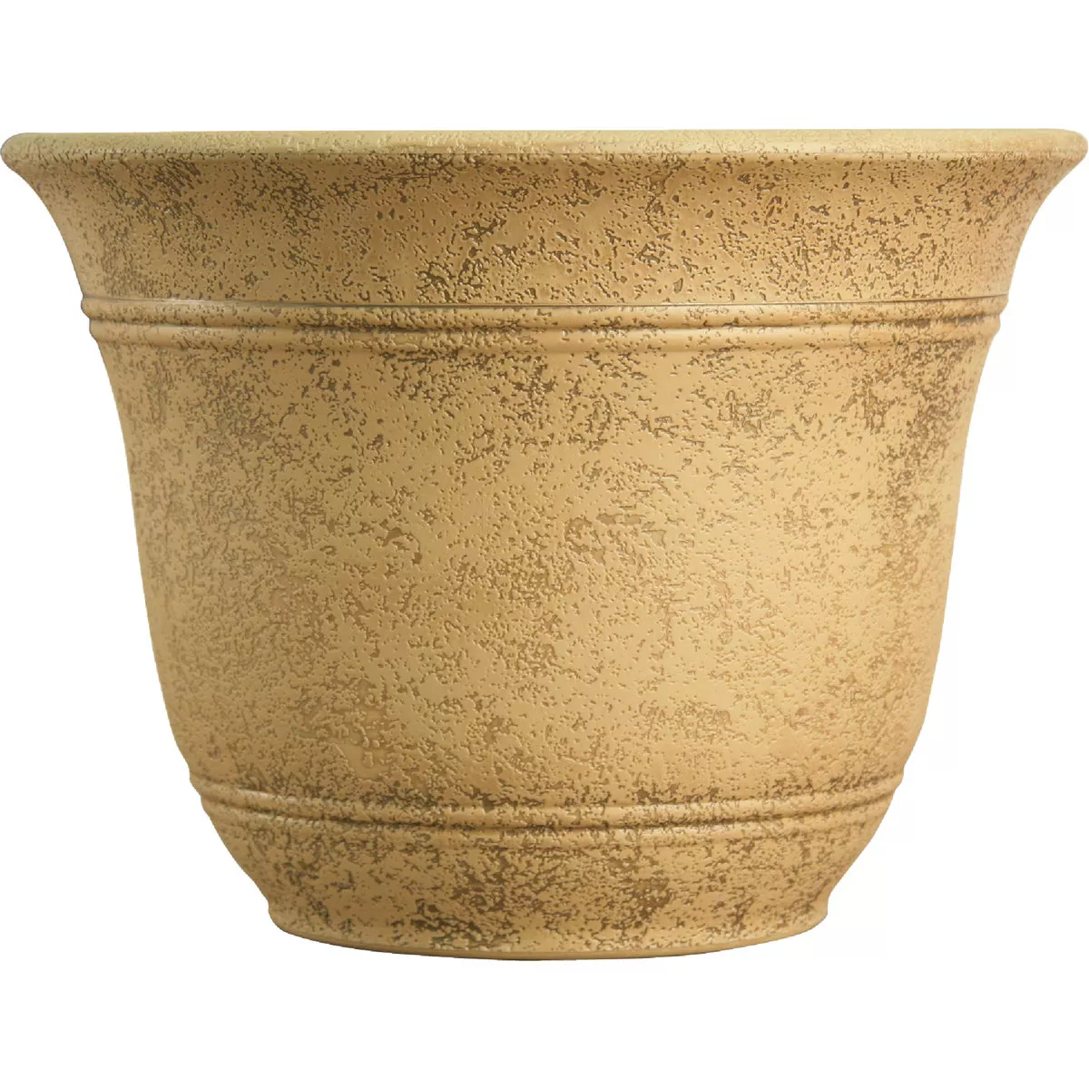 Listo Sierra 9.63 In. H. x 13 In. Dia. Arizona Sand Poly Flower Pot