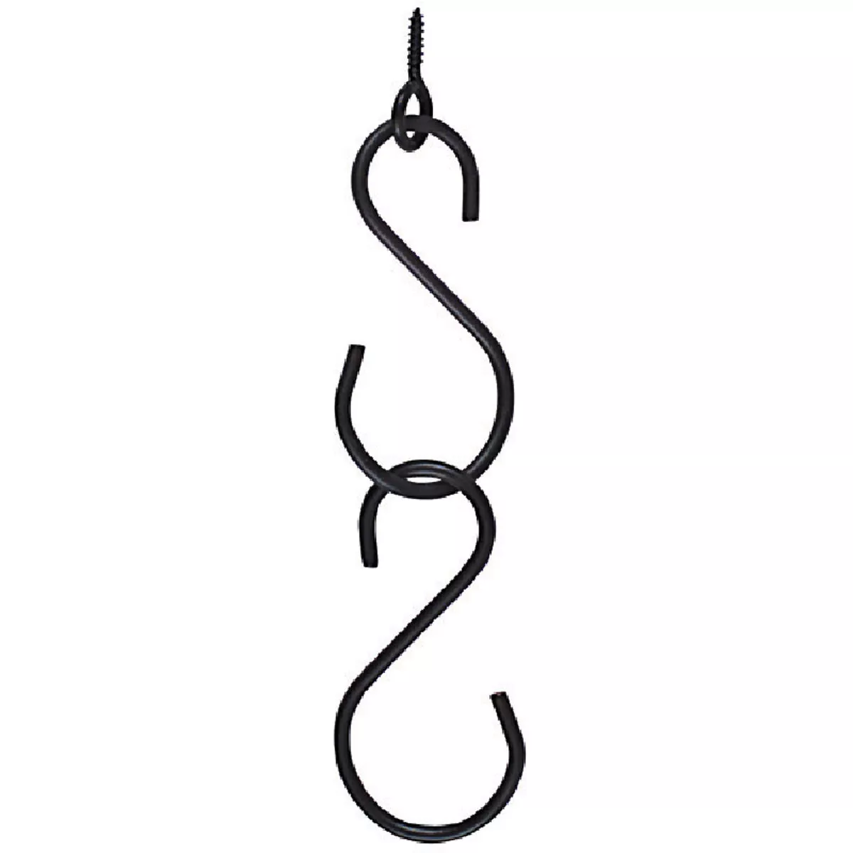 National Hardware 3-1/2 In. Black Steel Extension Hook Kit - photo 2