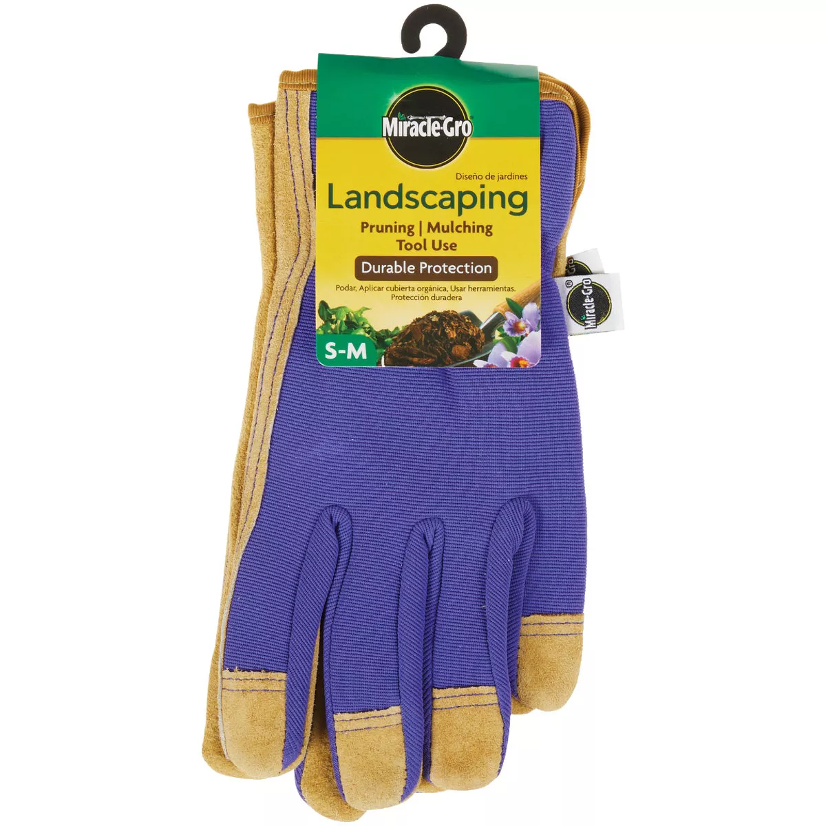 Miracle-Gro Women's Polyester Durable Protection Landscaping Gloves, Small/Medium - photo 2