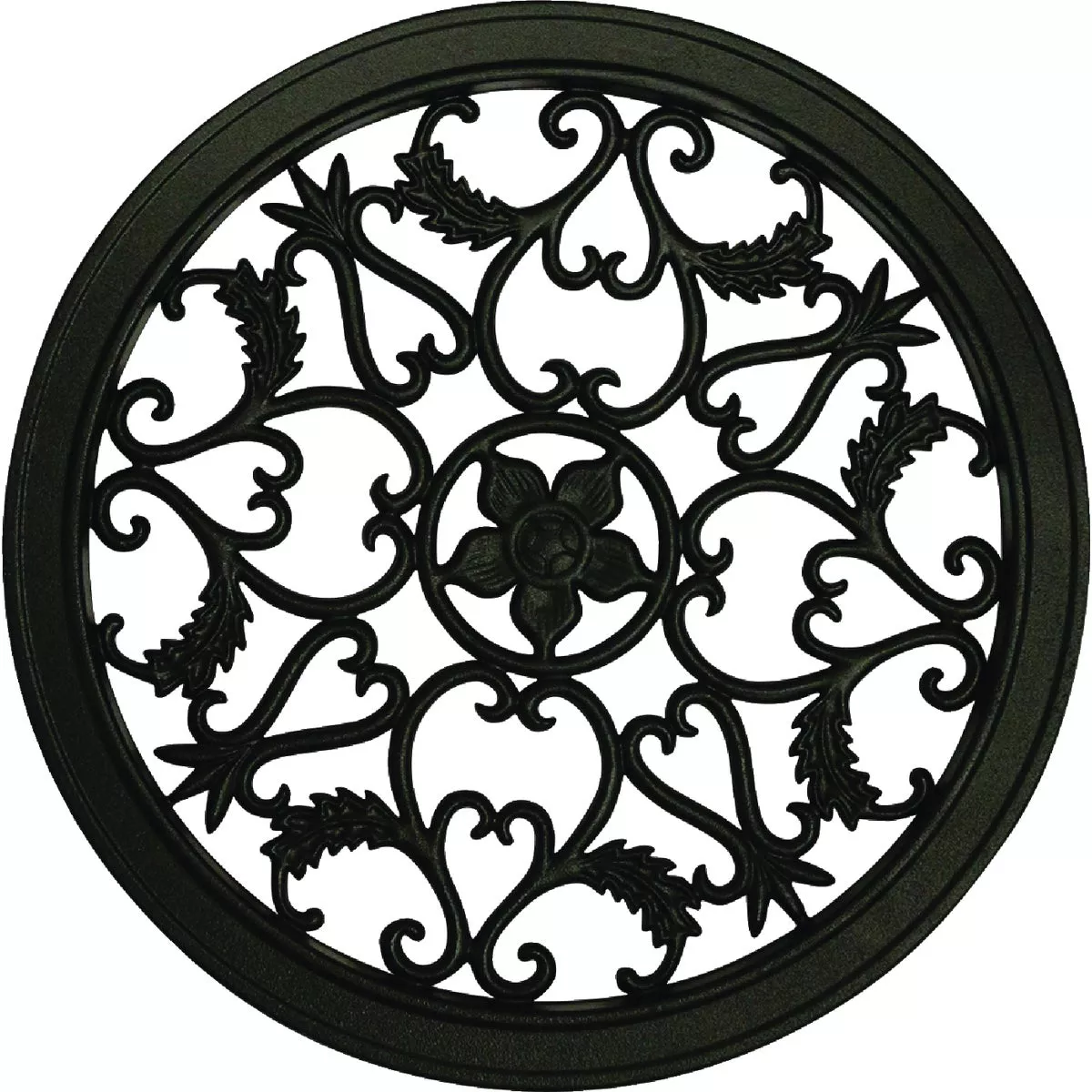 Nuvo Iron 15 In. Dia. Round Cast Aluminum Gate Insert