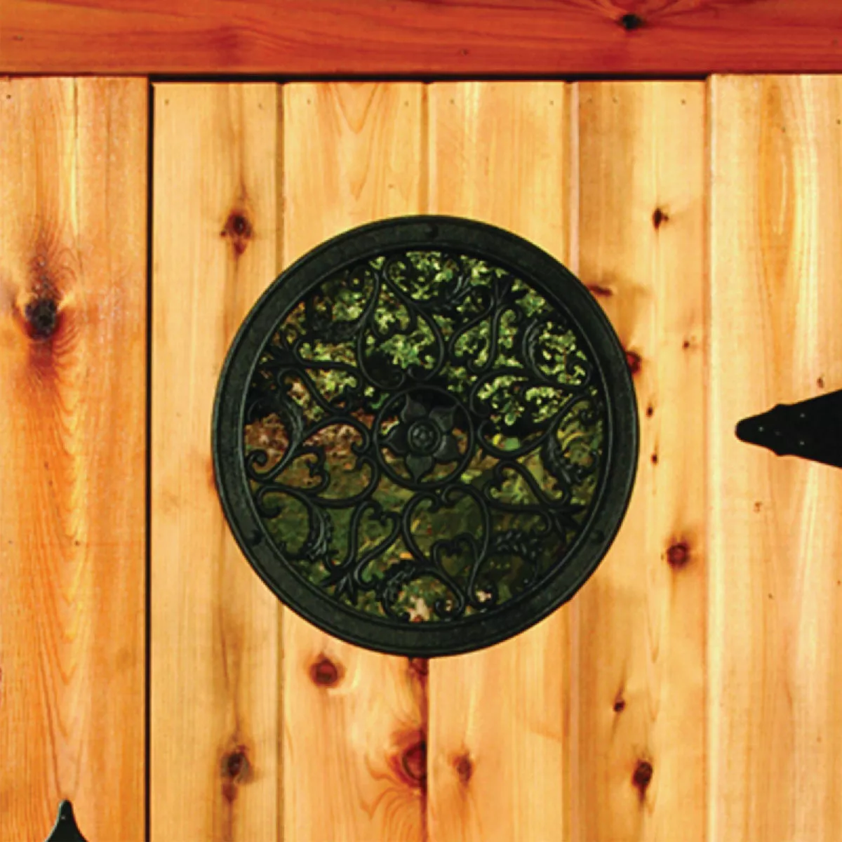 Nuvo Iron 15 In. Dia. Round Cast Aluminum Gate Insert - photo 3