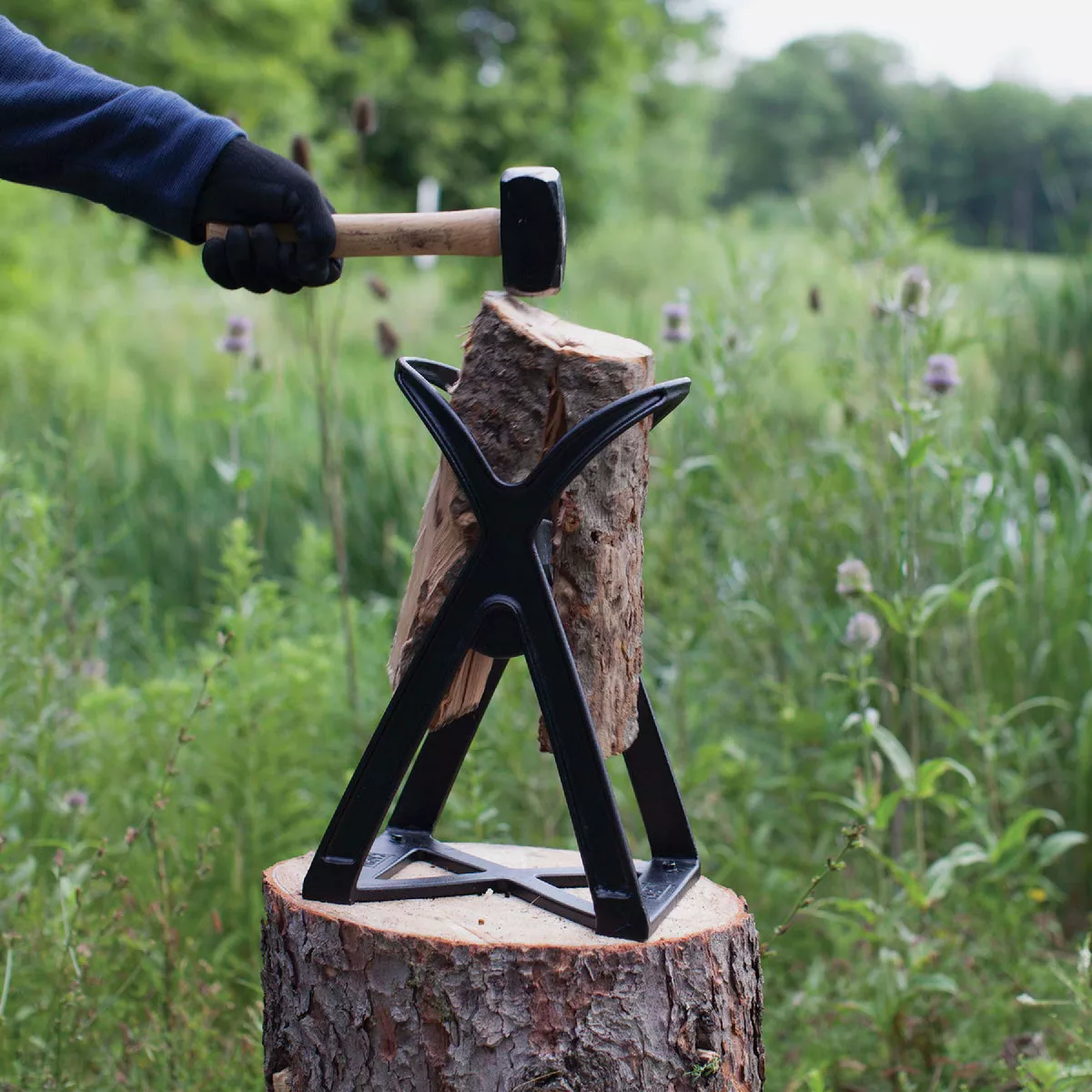 Kabin Kindle Quick Manual Cast Steel Log Splitter for Firewood - photo 4