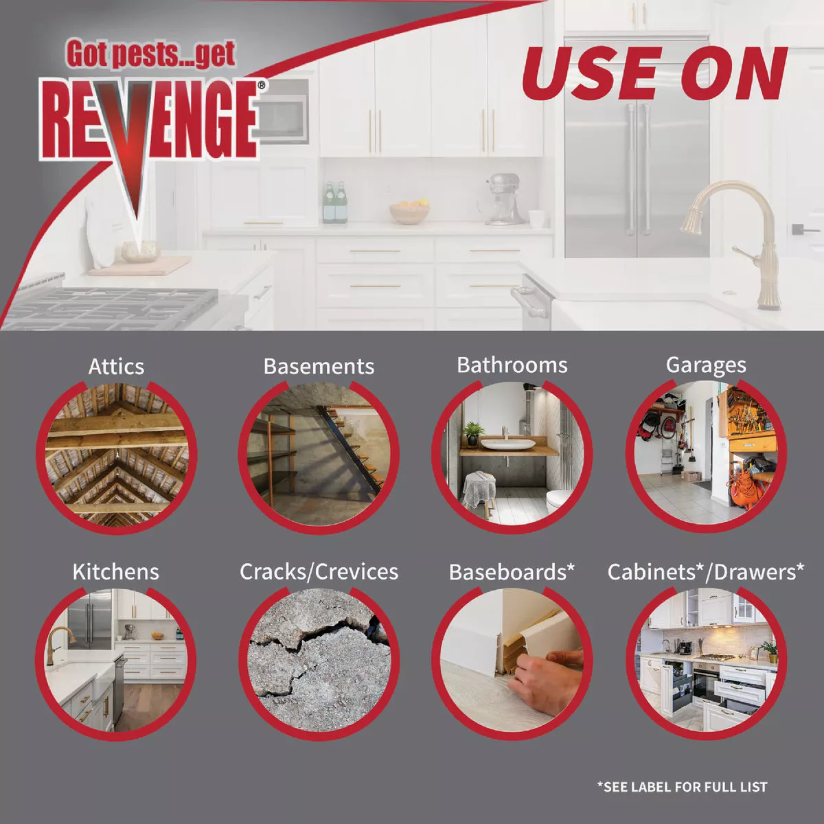 REVENGE Invisible Roach Bait with Puffer Applicator - photo 4