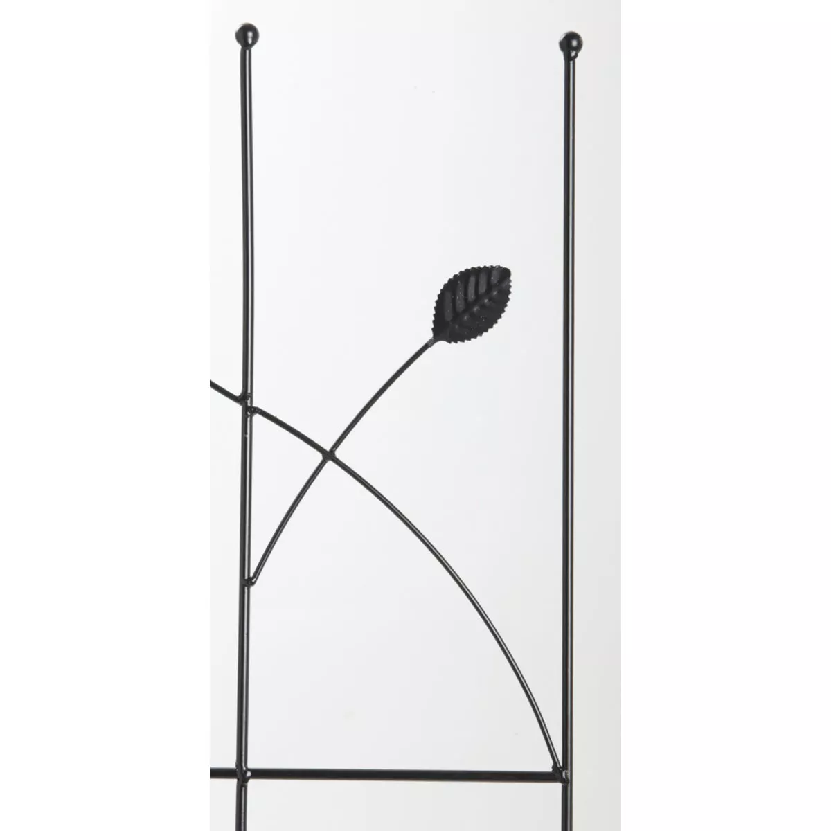 Best Garden Metal Ladder Black Trellis - photo 2