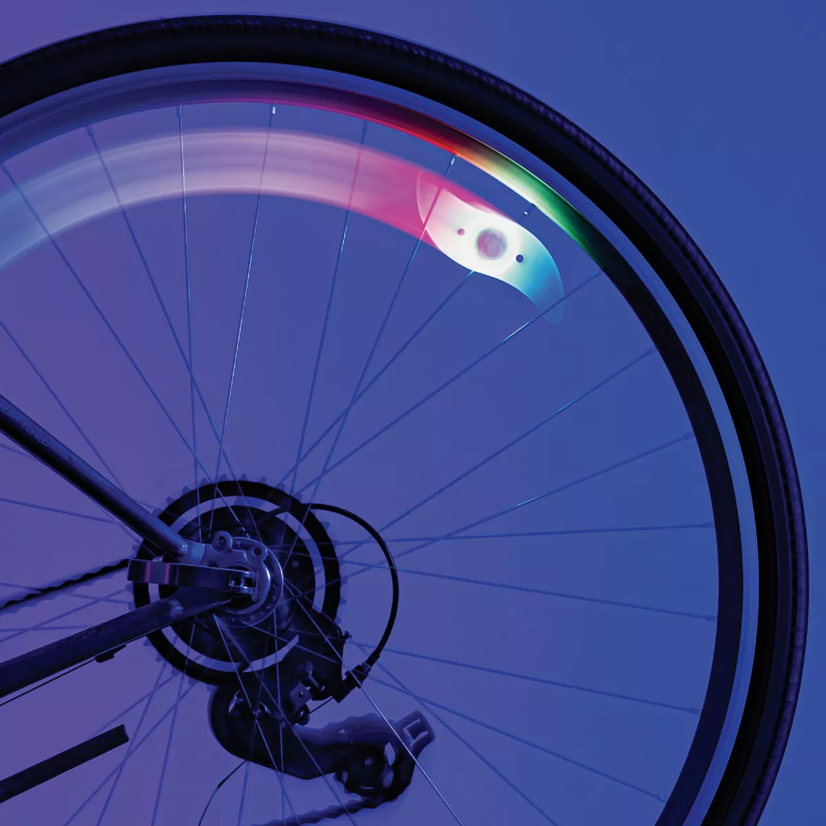 Spokebrightz Color Morphing Clip-On LED Bike Spoke Light - photo 3
