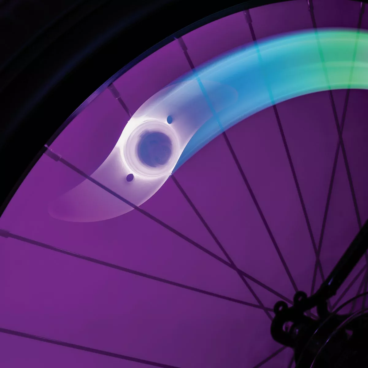 Spokebrightz Color Morphing Clip-On LED Bike Spoke Light - photo 2