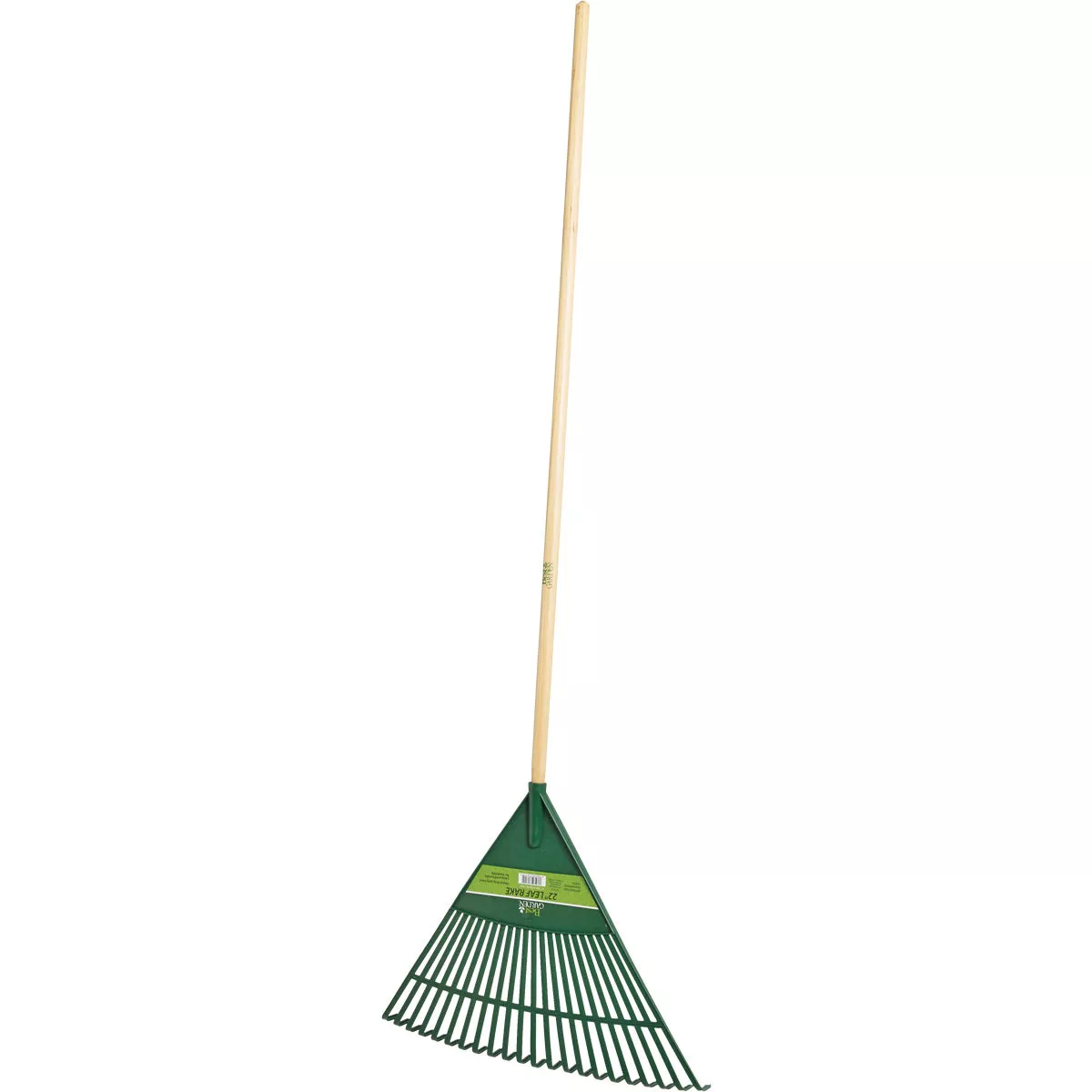 Best Garden 22 In. Poly Leaf Rake with 48 In. Wood Handle (22-Tine) - photo 3