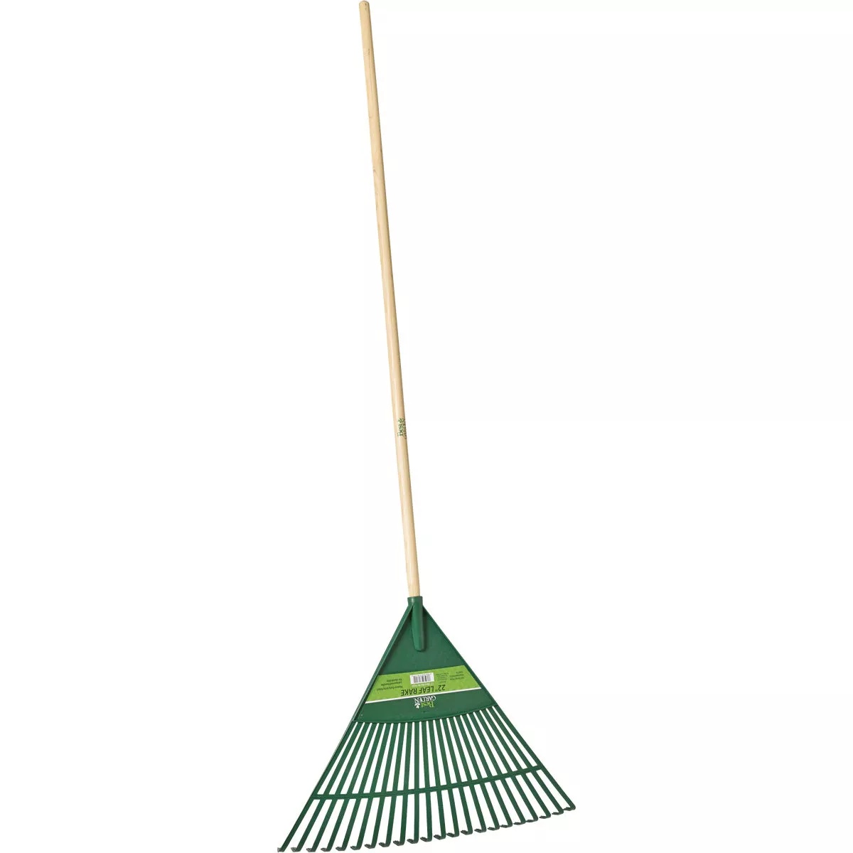 Best Garden 22 In. Poly Leaf Rake with 48 In. Wood Handle (22-Tine) - photo 4