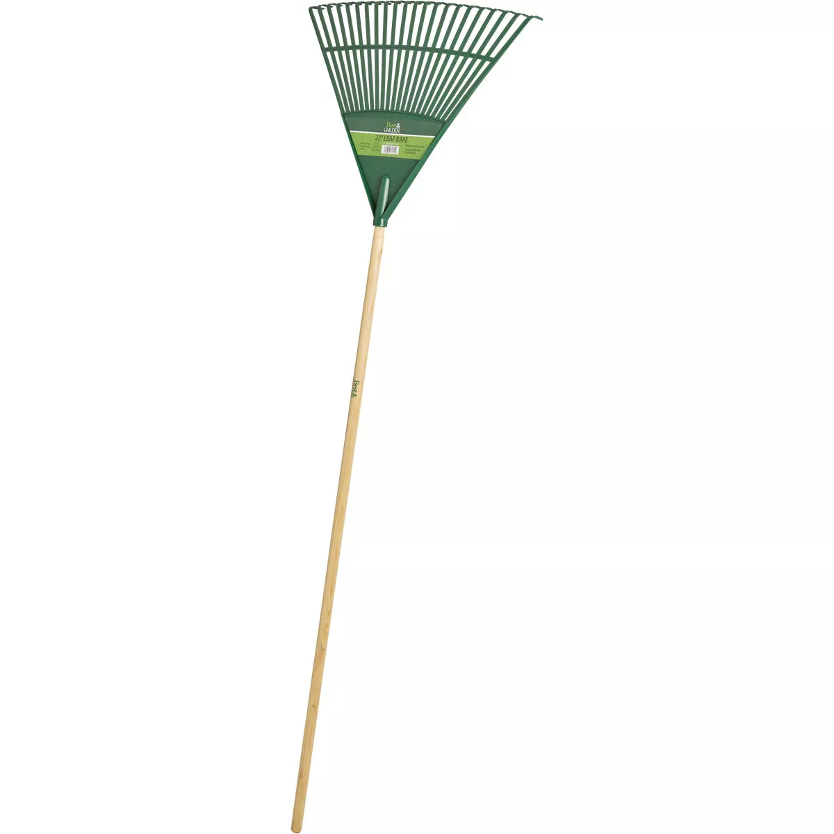 Best Garden 22 In. Poly Leaf Rake with 48 In. Wood Handle (22-Tine) - photo 5