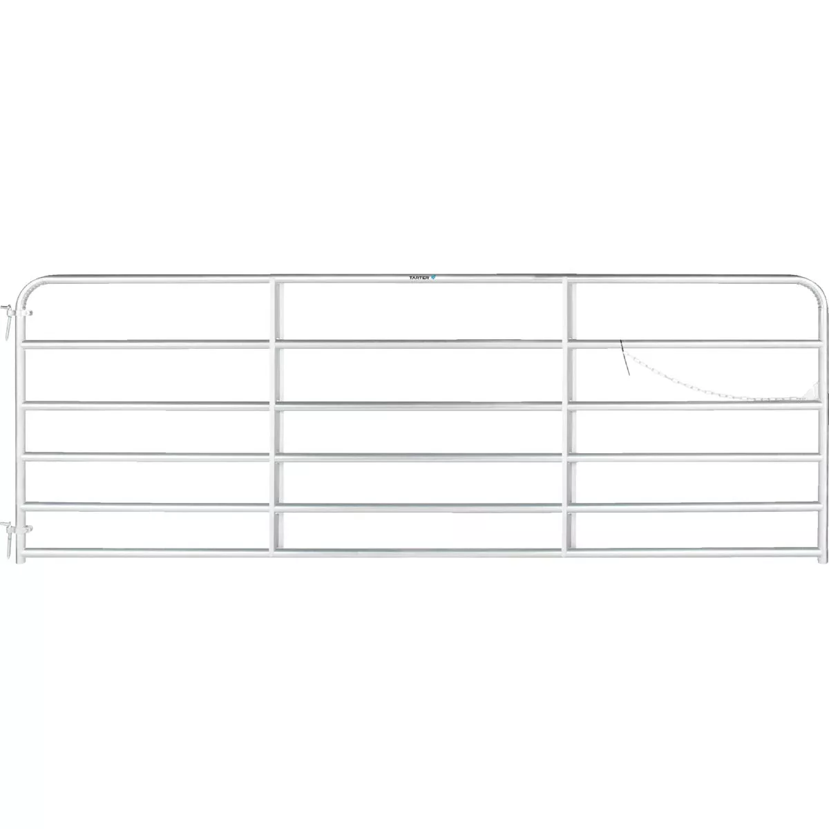Tarter 50 In. H. x 12 Ft. L. x 1-3/4 In. Tube Diameter Galvanized Tube Gate