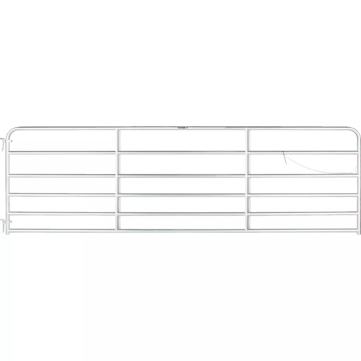 Tarter 50 In. H. x 14 Ft. L. x 1-3/4 In. Tube Diameter Galvanized Tube Gate