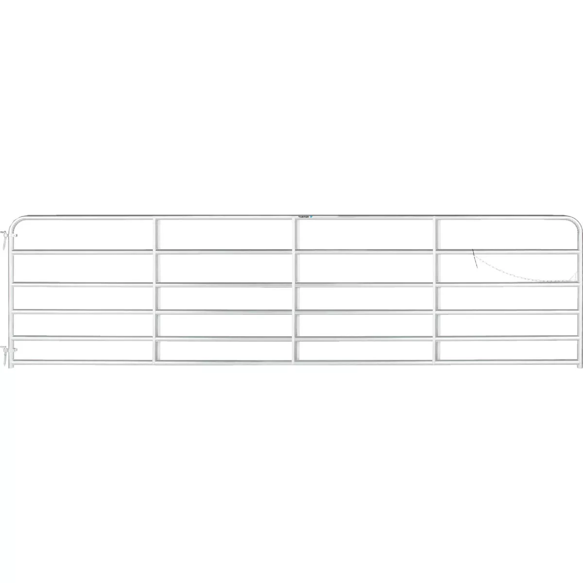 Tarter 50 In. H. x 16 Ft. L. x 1-3/4 In. Tube Diameter Galvanized Tube Gate