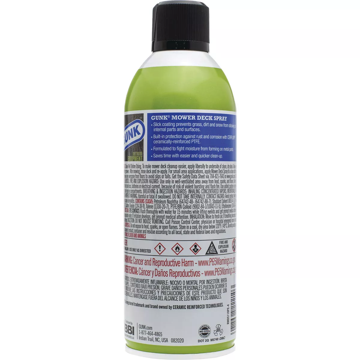 Gunk 10 Oz. Outdoor Equipment Mower Deck Spray - photo 3