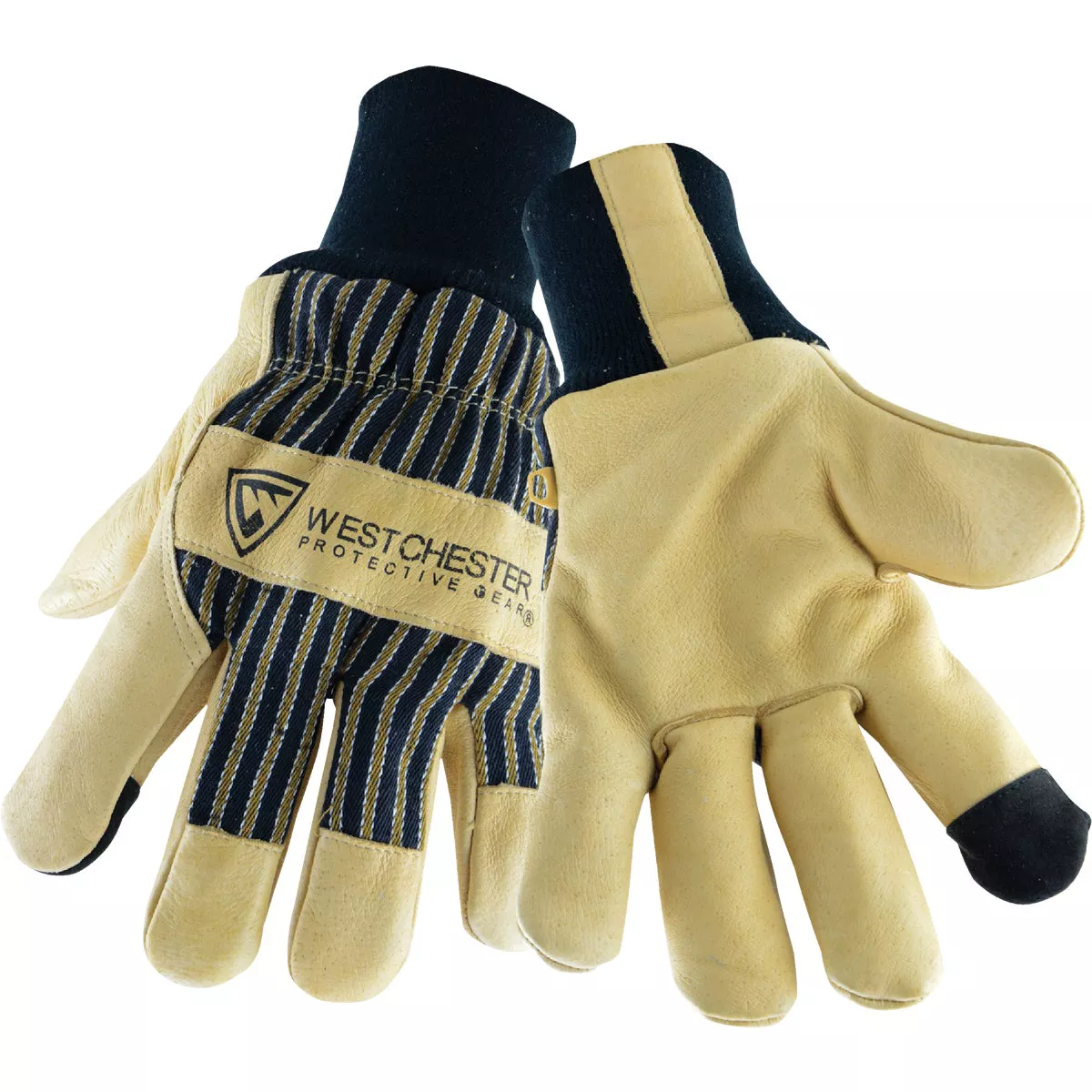 West Chester Protective Gear Men's XL Pigskin Leather Winter Glove with Knit Wrist
