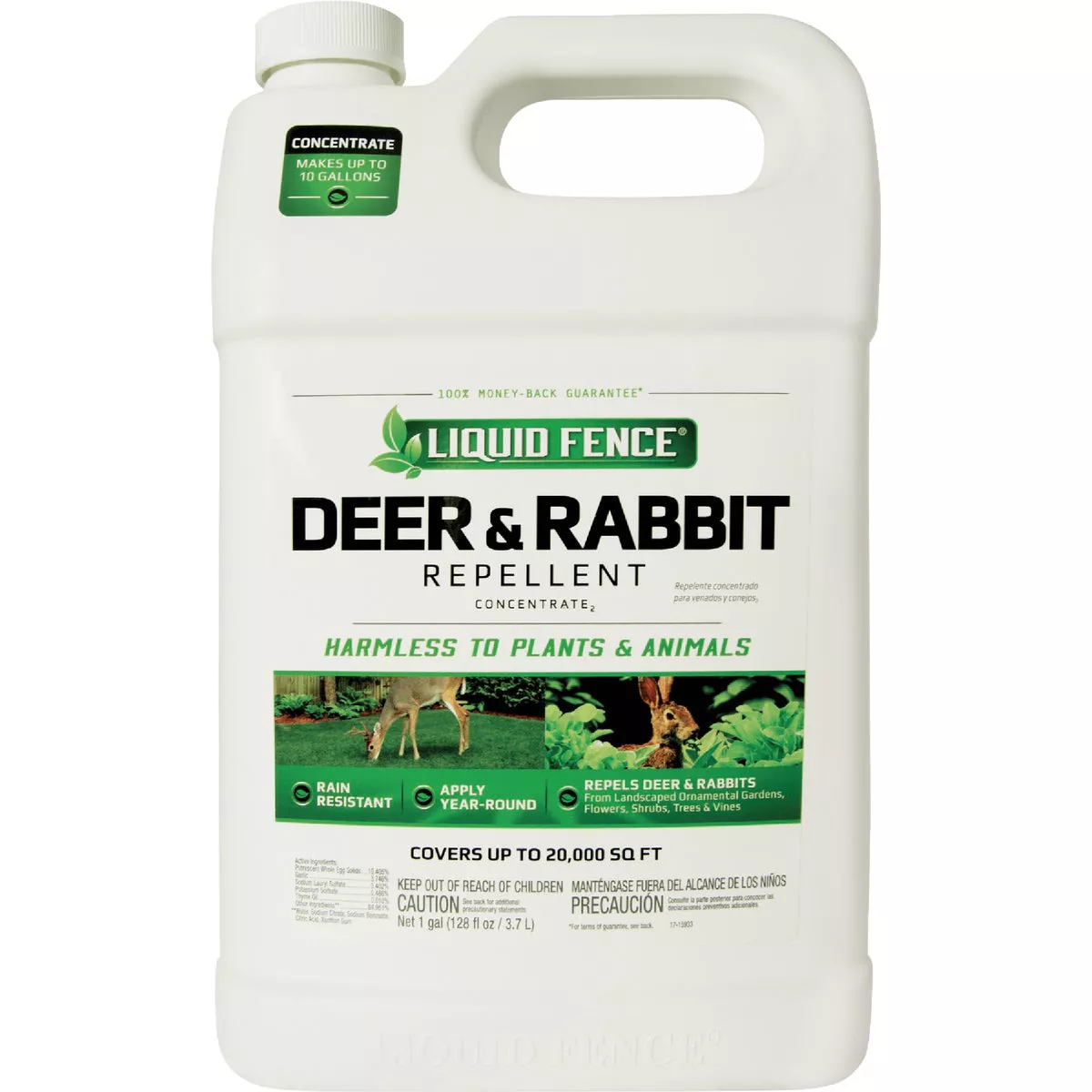 Liquid Fence 128 Oz. Concentrate Deer & Rabbit Repellent