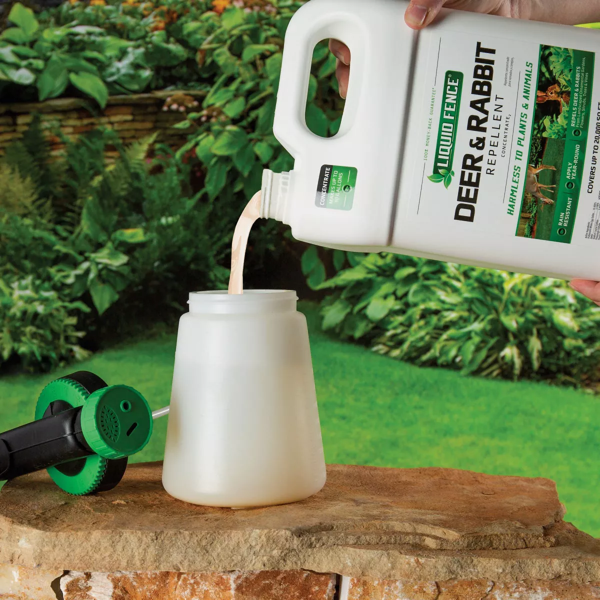 Liquid Fence 128 Oz. Concentrate Deer & Rabbit Repellent - photo 3
