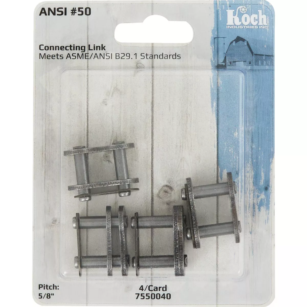 Koch #50 Steel Connecting Link (4-Pack) - photo 2
