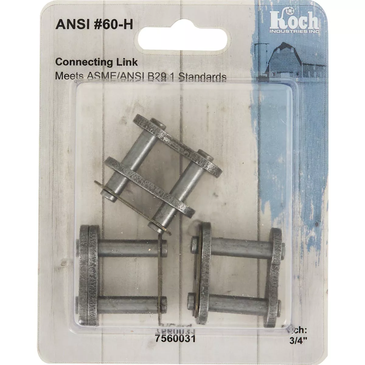 Koch #60-H Steel Connecting Link (3-Pack) - photo 2