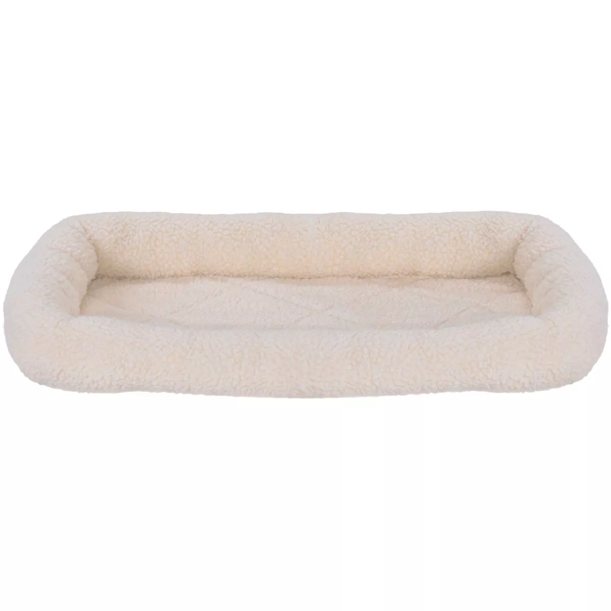 FurHaven Extra Small Faux Lambswool Crate Bolster