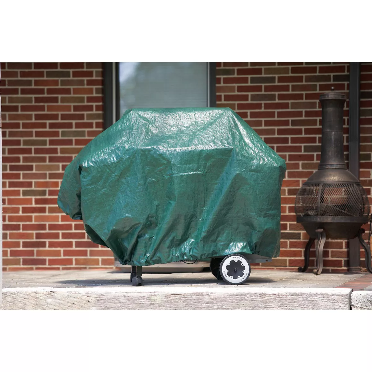 Do it Best 9 Ft. x 9 Ft. Poly Fabric Green Lawn Cleanup Tarp - photo 4