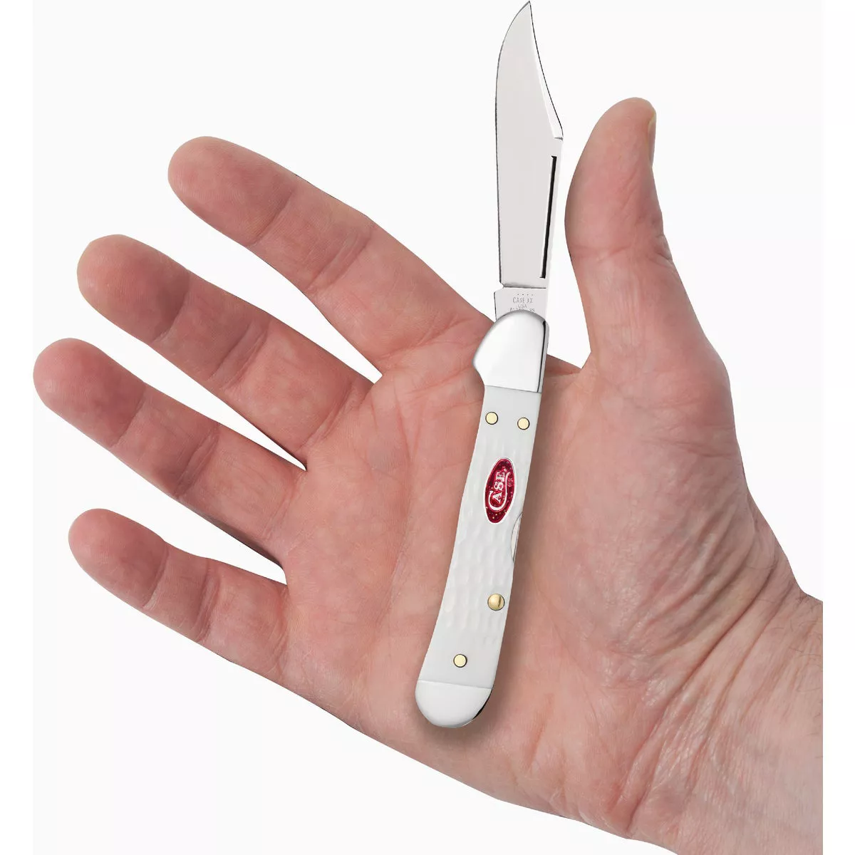 Case SparXX 2.72 In. Standard Jig White Synthetic Mini CopperLock Pocket Knife - photo 3