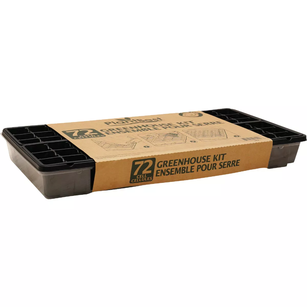 PlantBest 72-Cell Plastic Greenhouse Seed Starter Kit - photo 2