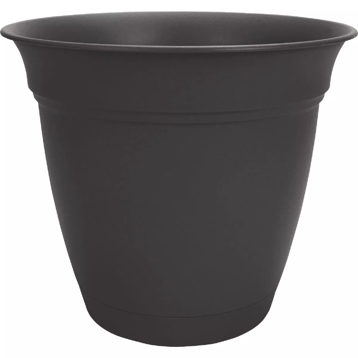 HC Companies Eclipse 6 In. Black Planter