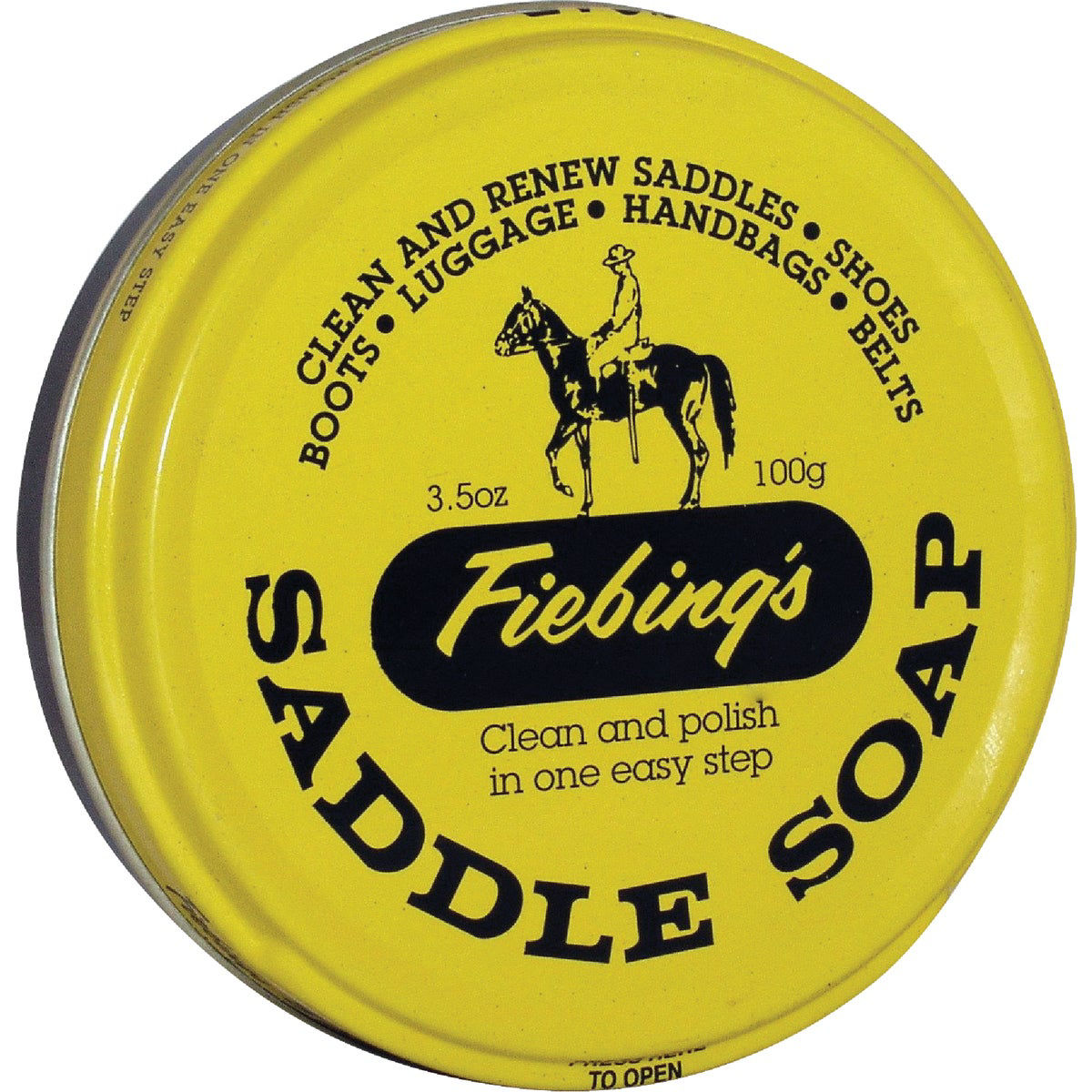 SADDLE SOAP FIEBINGS 3.5 OZ - Toll Booth Saddle Shop
