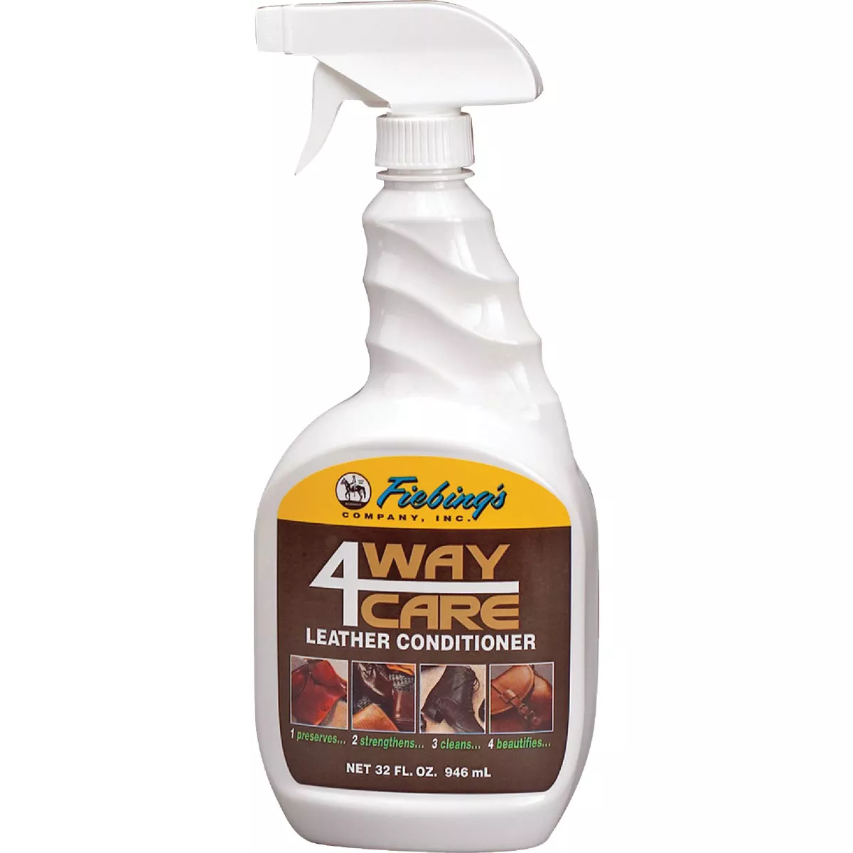Fiebing's 4-Way 32 Oz. Trigger Spray Leather Care