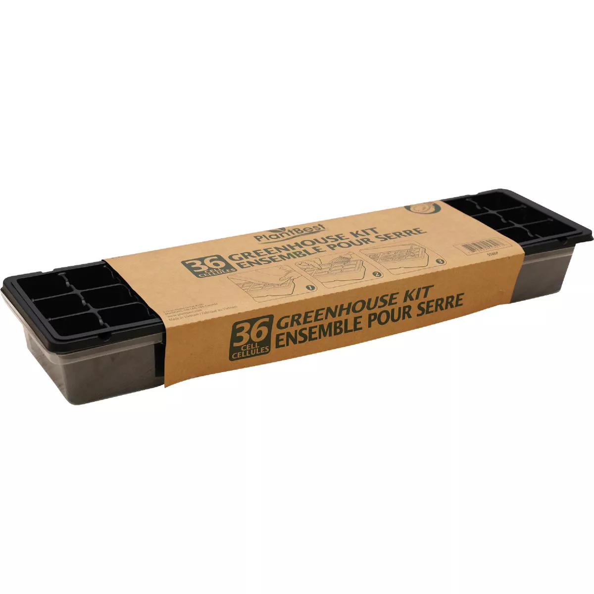 PlantBest 36-Cell Plastic Windowsill Greenhouse Seed Starter Kit - photo 2