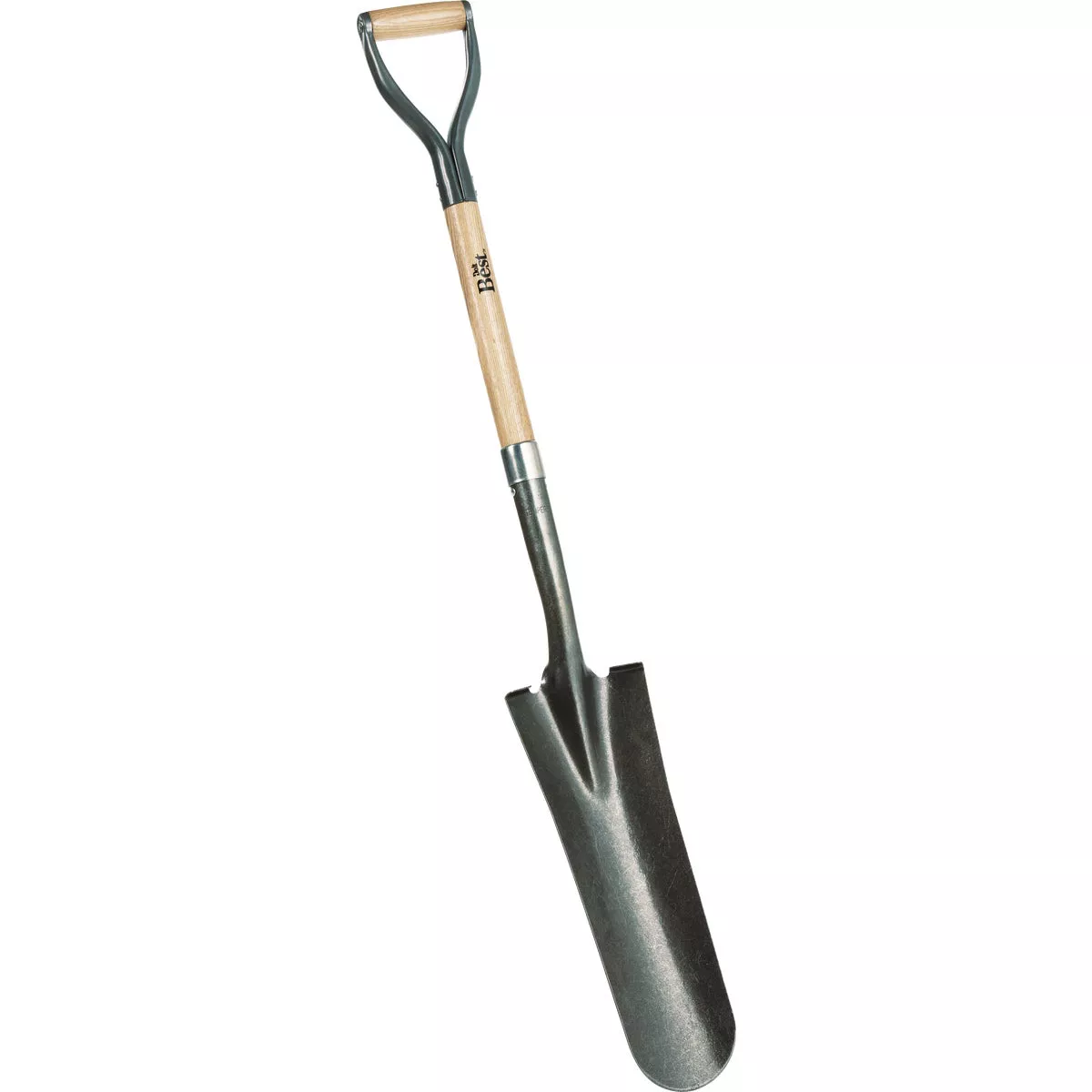 Do it Best 29 In. Wood D-Handle Round Point Drain Spade - photo 3